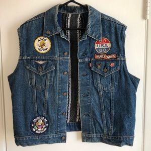 Vintage Levi’s denim vest